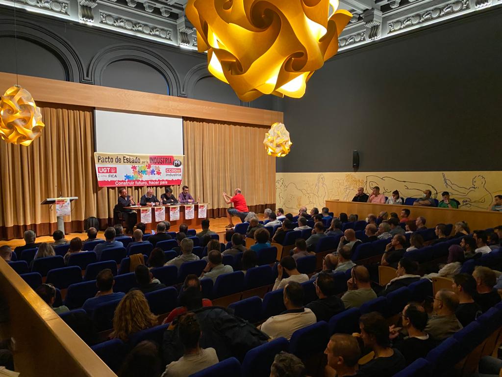 Ugt La Rioja Ugt Fica La Rioja Celebra Junto A Ccoo Una Asamblea Con Más De 100 Personas 1095